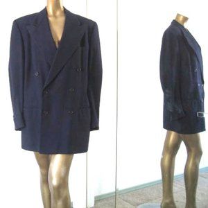 Cromwell Hastings double breasted navy jacket